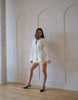 Delina Blazer in White